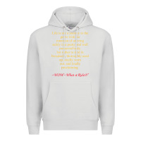 Dove Grey Life Is Not A Journey To The Grave With The Intention Premium Hoodie - longCreatives