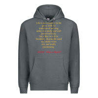 Rock Life Is Not A Journey To The Grave With The Intention Premium Hoodie - longCreatives