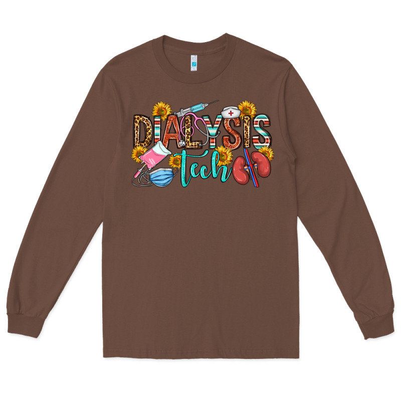 Dialysis Tech Long Sleeve Tee by OliviaCreatesArt | Teevron