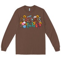 Chestnut dialysis tech Long Sleeve Tee - OliviaCreatesArt