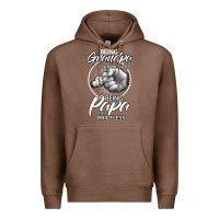 Chestnut being grandpa is an honor being papa is priceless, gift dad Premium Hoodie - longCreatives