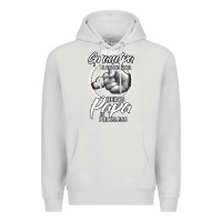 Dove Grey being grandpa is an honor being papa is priceless, gift dad Premium Hoodie - longCreatives