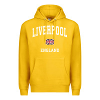 Lemon Liverpool England Vintage Athletic Sports Design Premium Hoodie - longCreatives