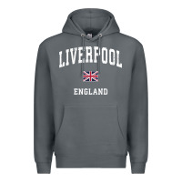 Rock Liverpool England Vintage Athletic Sports Design Premium Hoodie - longCreatives