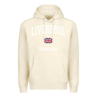 Sandshell Liverpool England Vintage Athletic Sports Design Premium Hoodie - longCreatives