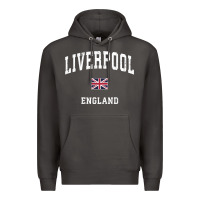 Smoke Liverpool England Vintage Athletic Sports Design Premium Hoodie - longCreatives