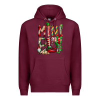 Burgundy Mini Elf Premium Hoodie - CowhideDigitalArt