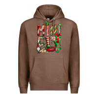 Chestnut Mini Elf Premium Hoodie - CowhideDigitalArt