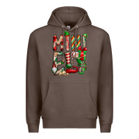 Coffee Mini Elf Premium Hoodie - CowhideDigitalArt