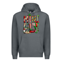 Rock Mini Elf Premium Hoodie - CowhideDigitalArt