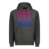 Charcoal Heather Bisexual Pride Subtle Bi Premium Hoodie - longCreatives