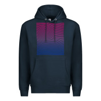 Navy Bisexual Pride Subtle Bi Premium Hoodie - longCreatives