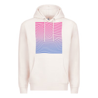 Pale Pink Bisexual Pride Subtle Bi Premium Hoodie - longCreatives