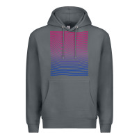 Rock Bisexual Pride Subtle Bi Premium Hoodie - longCreatives