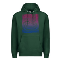 Sports Green Bisexual Pride Subtle Bi Premium Hoodie - longCreatives
