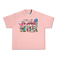 Salmon Nurse mom Mother's Day Urban Heavy Tee - HowdyJamesFarm