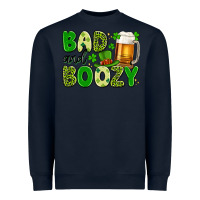 Navy bad and boozy Heavyweight Sweatshirt - Artiststas
