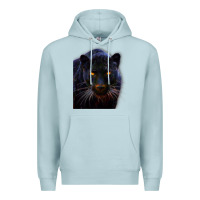 Blue Mist Black Panther, Big Cat T Premium Hoodie - longCreatives