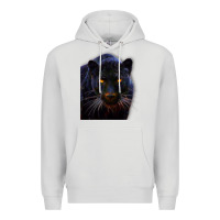 Dove Grey Black Panther, Big Cat T Premium Hoodie - longCreatives