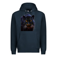 Navy Black Panther, Big Cat T Premium Hoodie - longCreatives