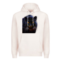Pale Pink Black Panther, Big Cat T Premium Hoodie - longCreatives