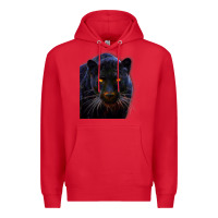 Red Black Panther, Big Cat T Premium Hoodie - longCreatives