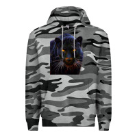 Slate Camo Black Panther, Big Cat T Premium Hoodie - longCreatives