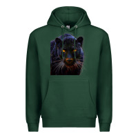 Sports Green Black Panther, Big Cat T Premium Hoodie - longCreatives