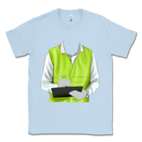 Dusty Blue border collie engineer Classic Tee - RanaPortraitStore