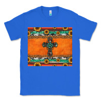 True Royal sunflowers cross aztec pattern Classic Tee - Jasminsmagicworld