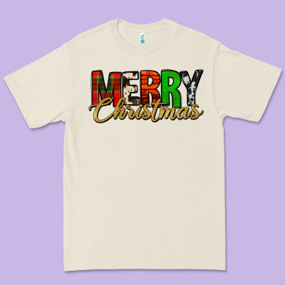 Merry Christmas Western Premium Tee Designed By Jasminsmagicworld