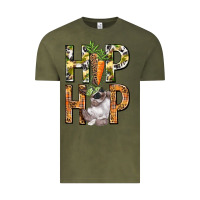 Vintage Olive Hip hop Easter boy Easter Day Vintage Tee - HowdyJamesFarm