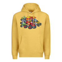 Antique Gold Blaze and the Monster Machines and Friends Premium Hoodie - longCreatives