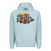 Blue Mist Blaze and the Monster Machines and Friends Premium Hoodie - longCreatives