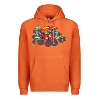 Carrot Blaze and the Monster Machines and Friends Premium Hoodie - longCreatives