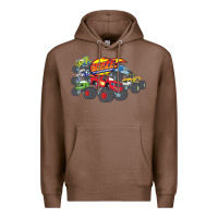 Chestnut Blaze and the Monster Machines and Friends Premium Hoodie - longCreatives