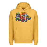 Mustard Blaze and the Monster Machines and Friends Premium Hoodie - longCreatives