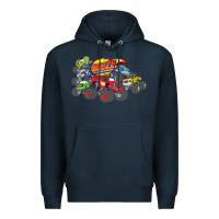 Navy Blaze and the Monster Machines and Friends Premium Hoodie - longCreatives