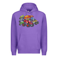 Purple Blaze and the Monster Machines and Friends Premium Hoodie - longCreatives