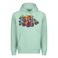 Seafoam Blaze and the Monster Machines and Friends Premium Hoodie - longCreatives