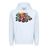 White Blaze and the Monster Machines and Friends Premium Hoodie - longCreatives
