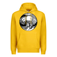 Lemon M.C. Escher Spherical Self Portrait Premium Hoodie - longCreatives