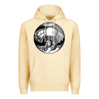 Pina Colada M.C. Escher Spherical Self Portrait Premium Hoodie - longCreatives