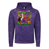 Cloud Purple louisiana Vintage Hoodie - OliviaCreatesArt