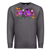 Charcoal Heather halloween mama Premium Sweatshirt - AdoDesignShop