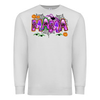Dove Grey halloween mama Premium Sweatshirt - AdoDesignShop