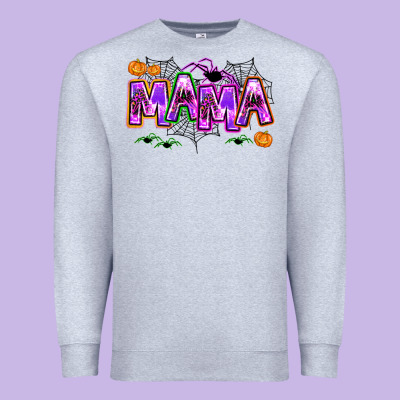 Halloween Mama Premium Sweatshirt Designed By Adodesignshop