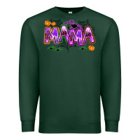 Sports Green halloween mama Premium Sweatshirt - AdoDesignShop