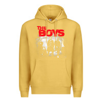 Antique Gold The Boys Graffiti Group Photo Premium Hoodie - longCreatives