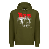 Army Green The Boys Graffiti Group Photo Premium Hoodie - longCreatives
